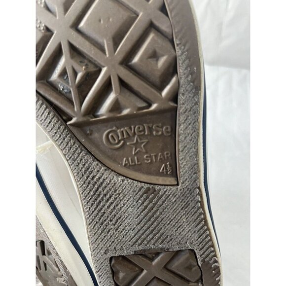 Converse ALL STAR White Canvas Lows Size 6.5 - Picture 10 of 13
